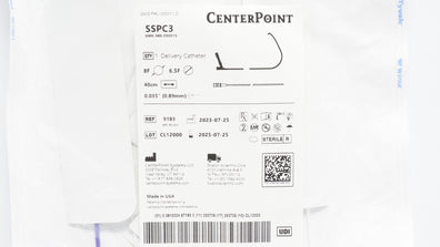 CenterPoint 9183 SSPC3 Delivery Catheter 8Fr/6.5Fr x 40cm x 0.035inch (x)